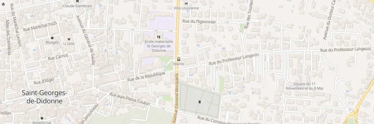 Plan du 50 Rue Professeur Langevin à Saint-Georges-de-Didonne
