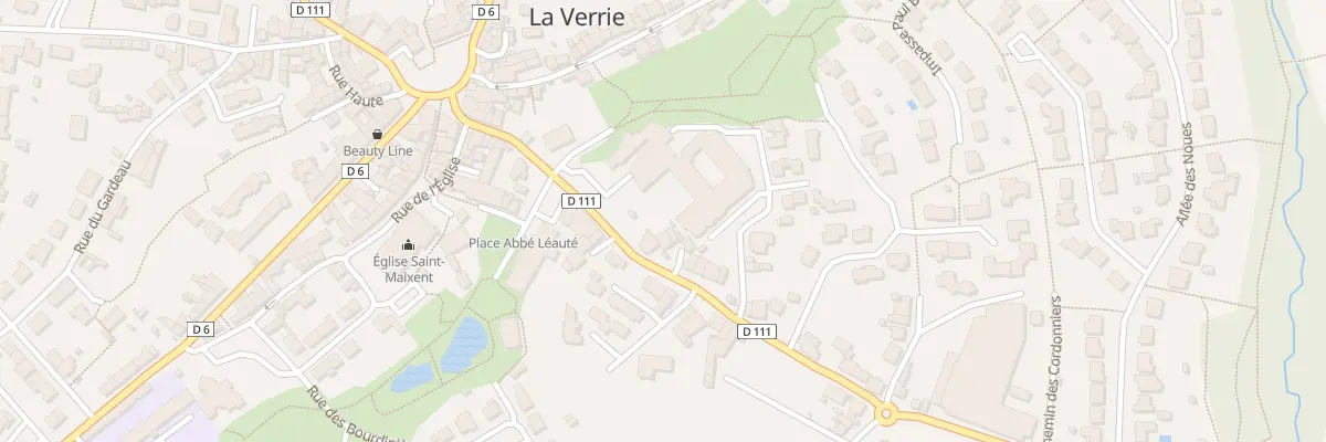 Plan du 13 Rue de puy gros à Chanverrie