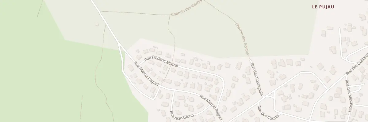 Plan du 46 Rue Frederic Mistral à Biganos