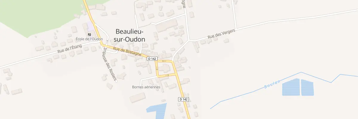 Plan du 1 Rue de la Moisson à Beaulieu-sur-Oudon