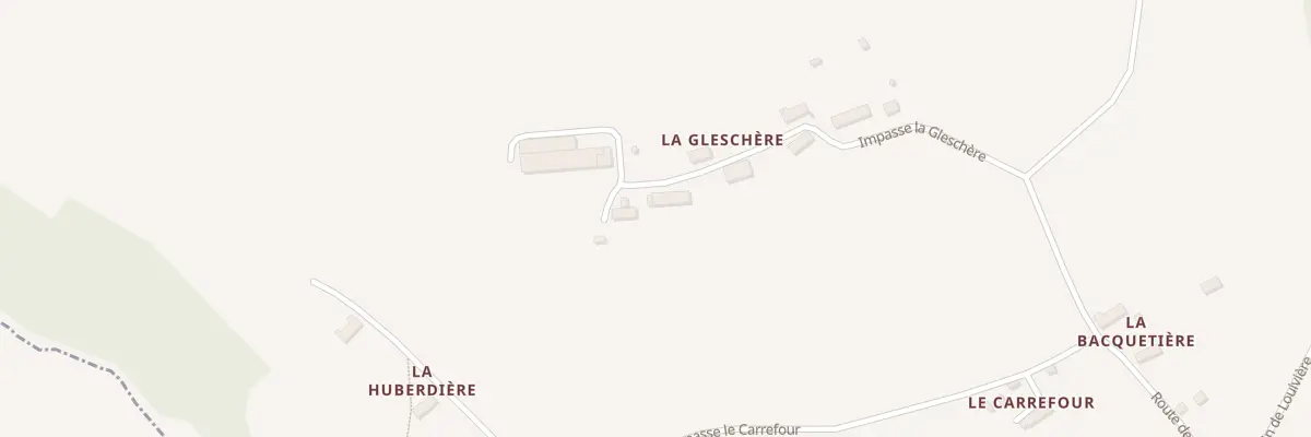 Plan du 5027B La Gleschere à Pont-Bellanger