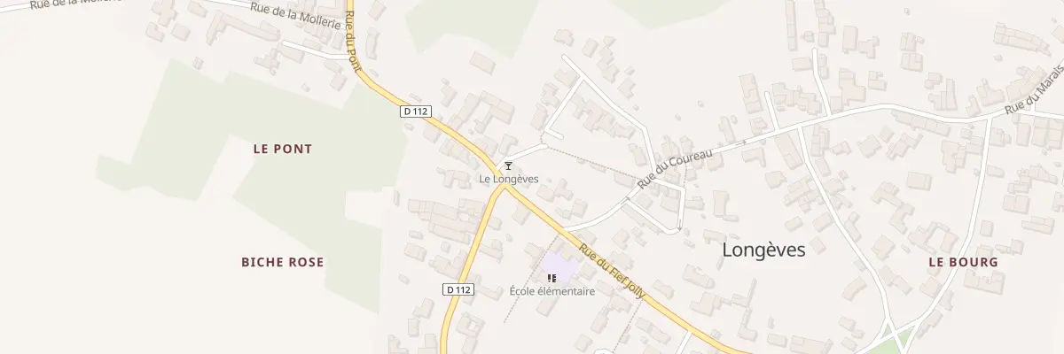 Plan du 3 Rue du Fief Jolly à Longèves