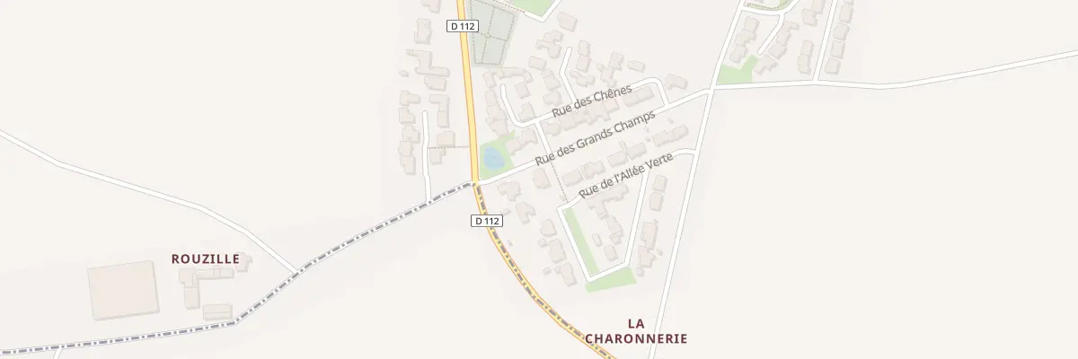 Plan du 4 Rue des Grands Champs à Longèves