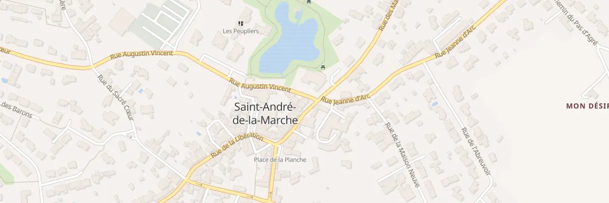 Plan du 21 Rue Marie Fournier à Sèvremoine