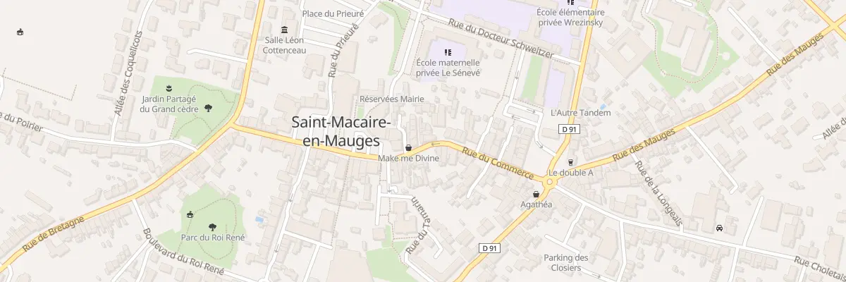 Plan du 36 Rue du Commerce (Macaire Mauge à Sèvremoine