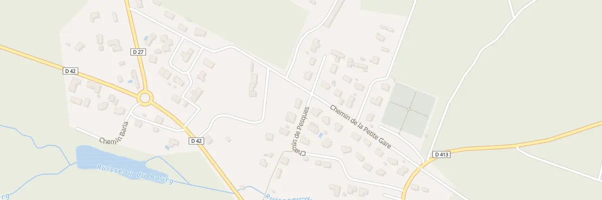 Plan du 291 Che de Pesques à Laluque