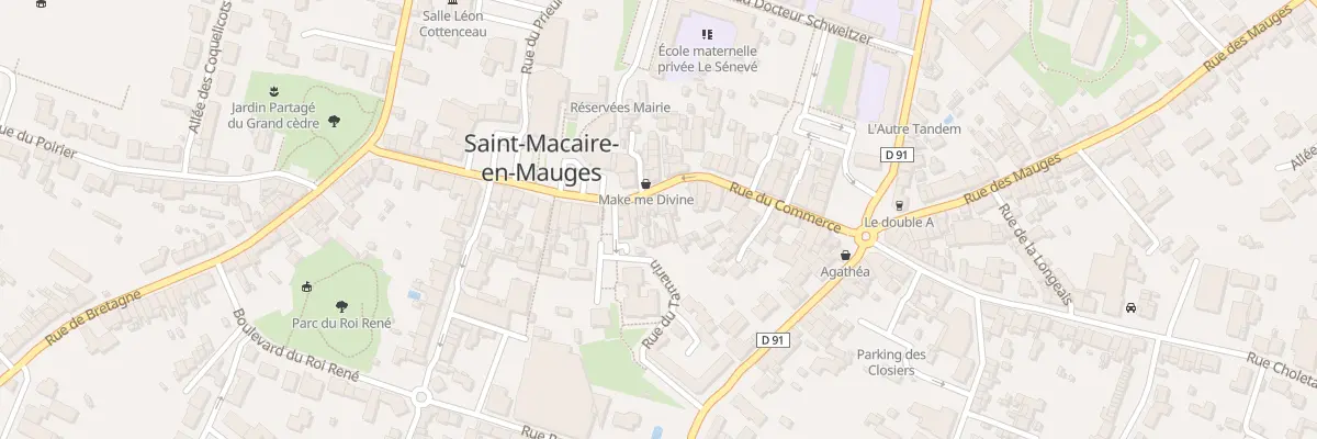 Plan du 33 Rue du Commerce (Macaire Mauge à Sèvremoine