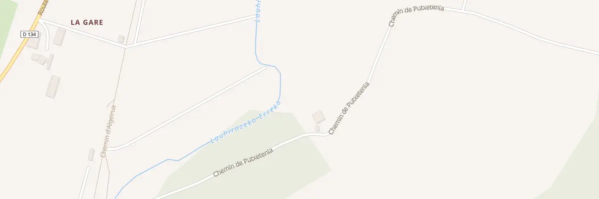 Plan du 5021 Putchet à Arbouet-Sussaute