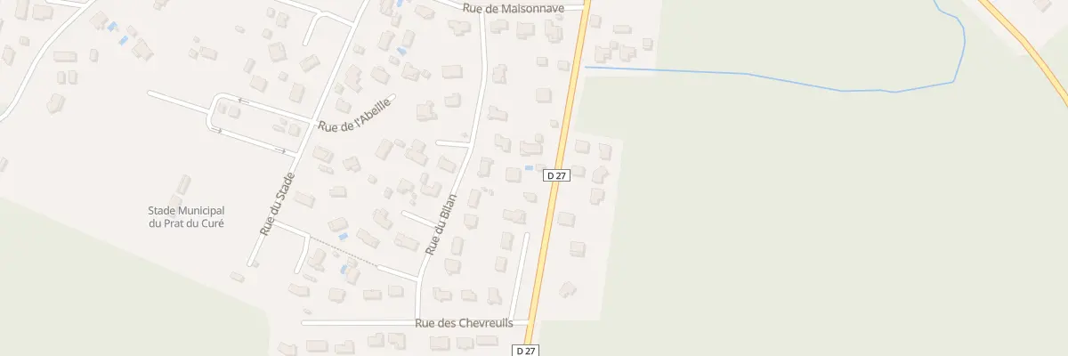 Plan du 394 Rte de Buglose à Laluque