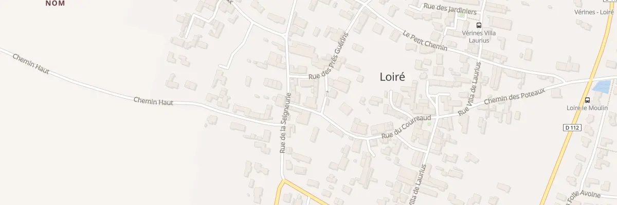 Plan du 7 Rue des Bourreliers à Vérines