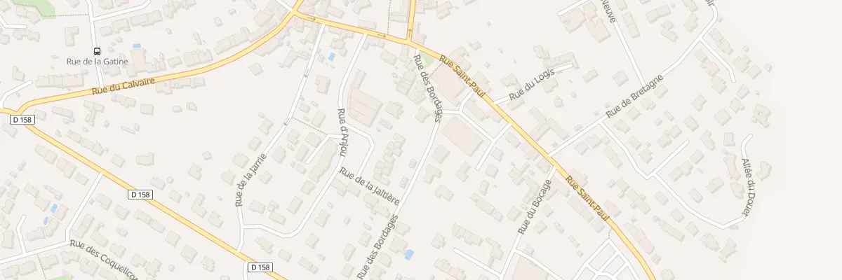 Plan du 24 Rue des Bordages (St-Andre-Mar à Sèvremoine
