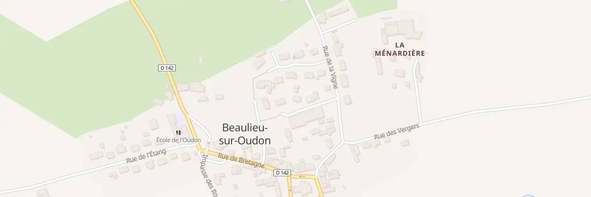 Plan du 4 Imp du Bordage à Beaulieu-sur-Oudon