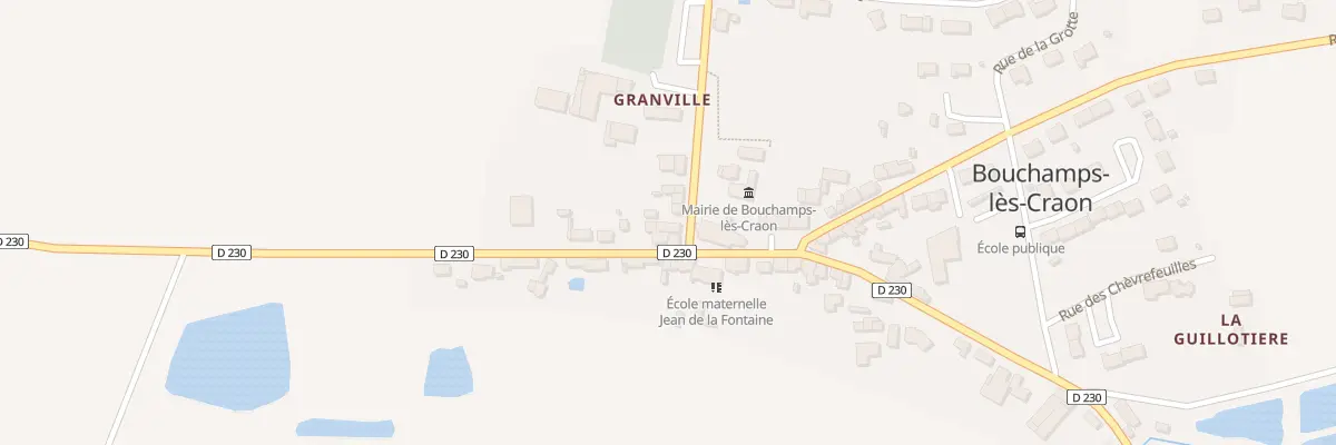 Plan du 3 Rue Haute Savoie à Bouchamps-lès-Craon