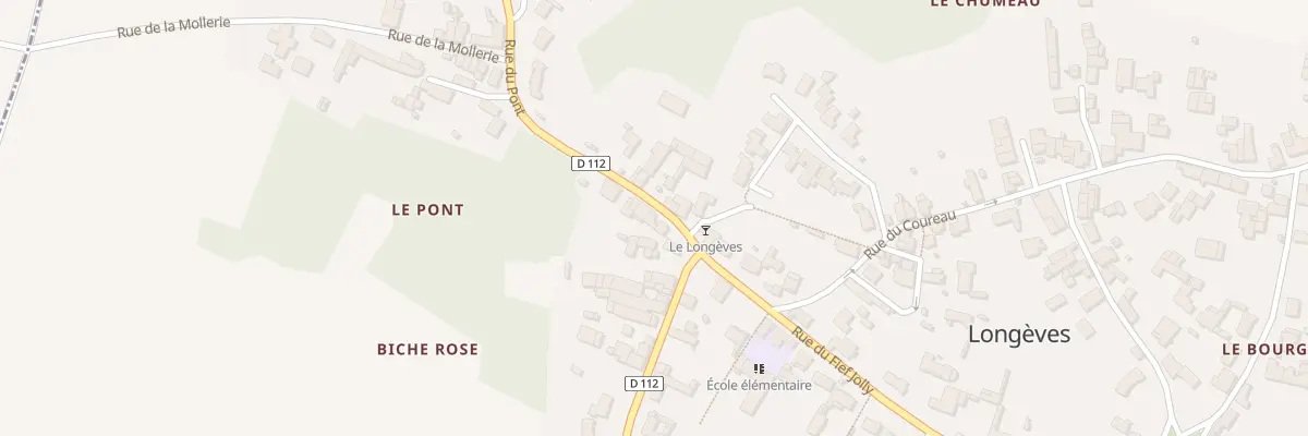 Plan du 3 Rue du Pont à Longèves