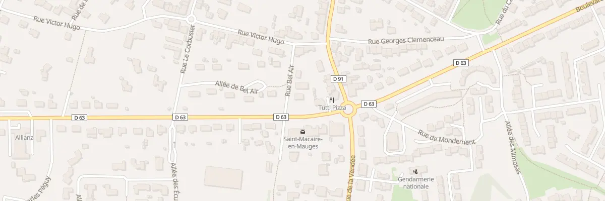 Plan du 4 Bd du Huit Mai (Macaire) à Sèvremoine