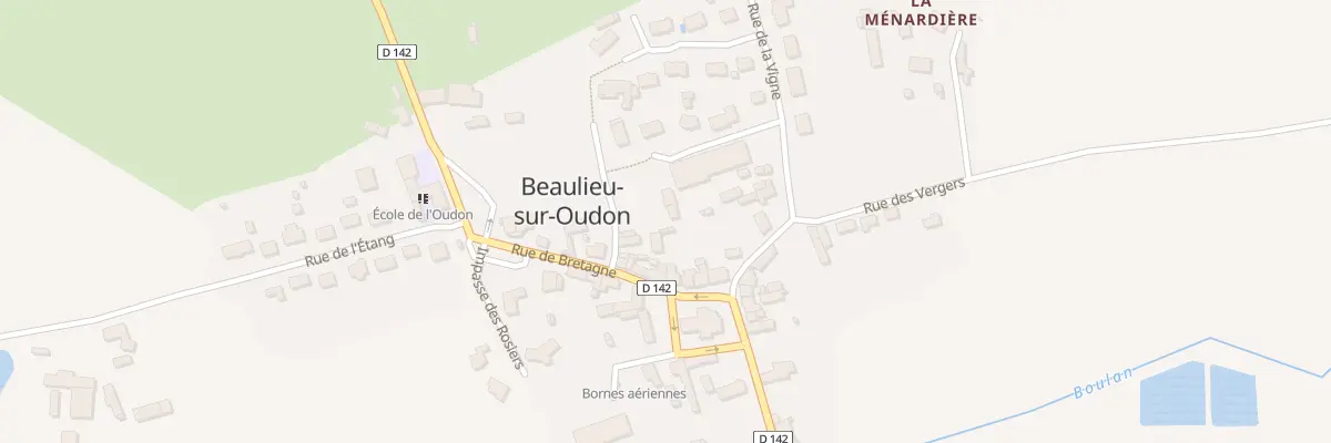 Plan du 18 Rue de Bretagne à Beaulieu-sur-Oudon