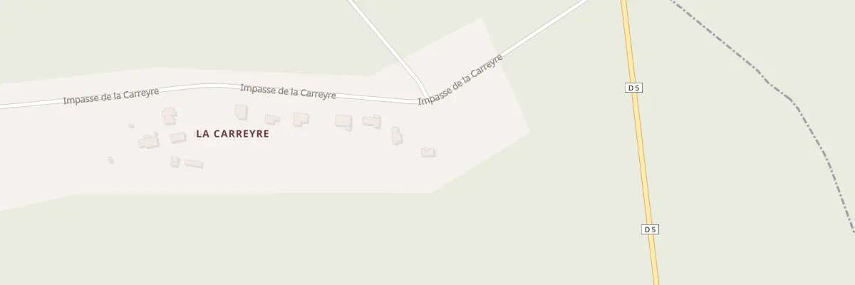 Plan du 1 La Carreyre au Temple