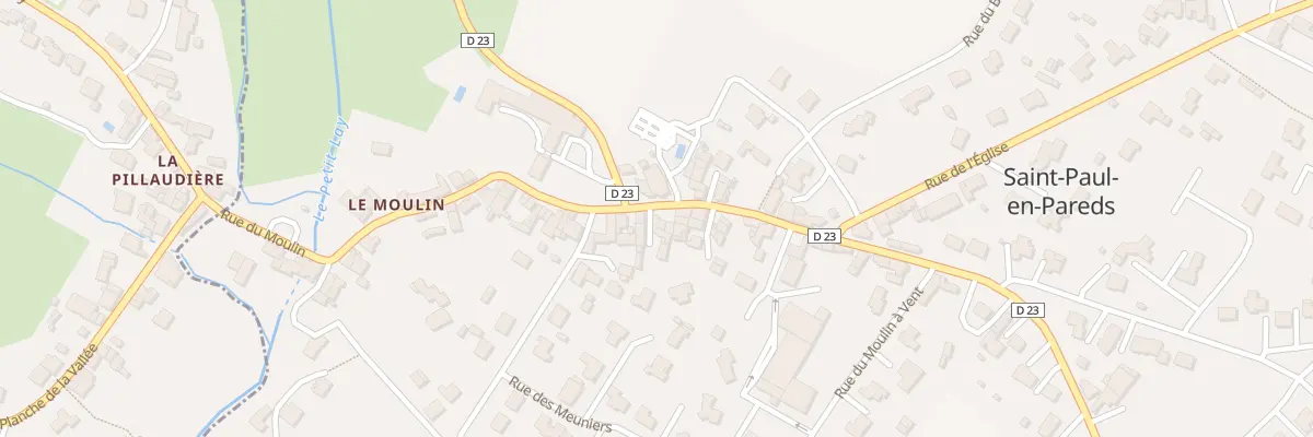 Plan du 5136A Rue Yves Ramoz à Saint-Paul-en-Pareds