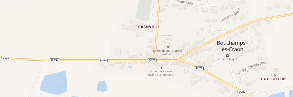 Plan du 7 Rue Haute Savoie à Bouchamps-lès-Craon