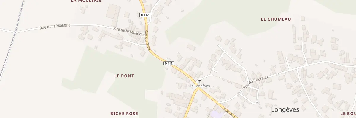 Plan du 14 Rue du Pont à Longèves