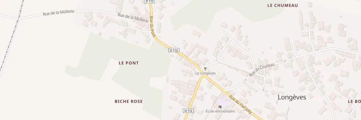 Plan du 7 Rue du Pont à Longèves