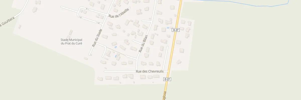 Plan du 221 Rue du Bilan à Laluque