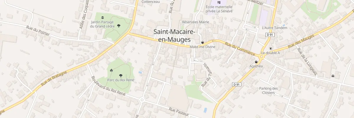 Plan du 55 Rue du Commerce (Macaire Mauge à Sèvremoine