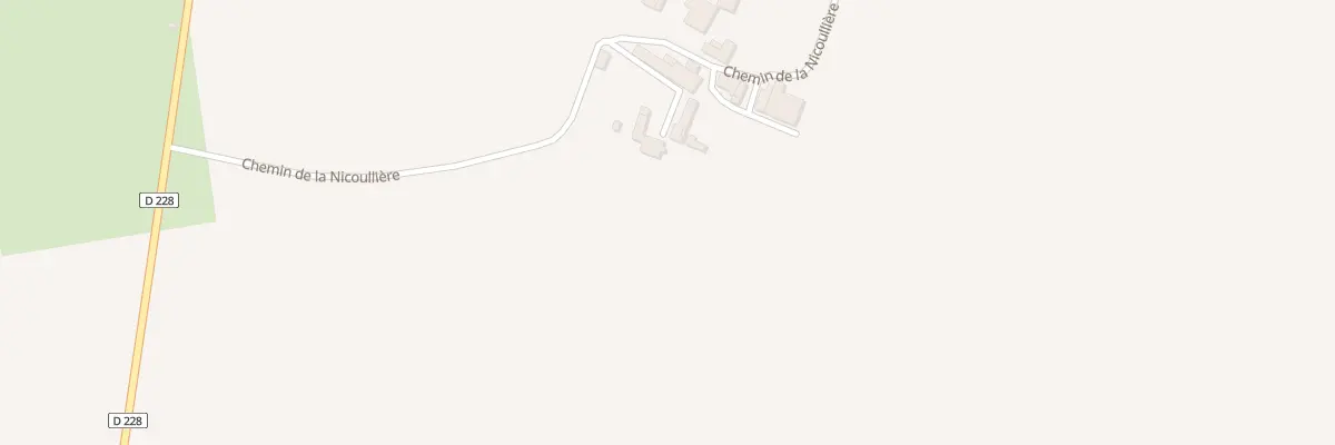 Plan du 288 Che de la Nicoullière à Niafles