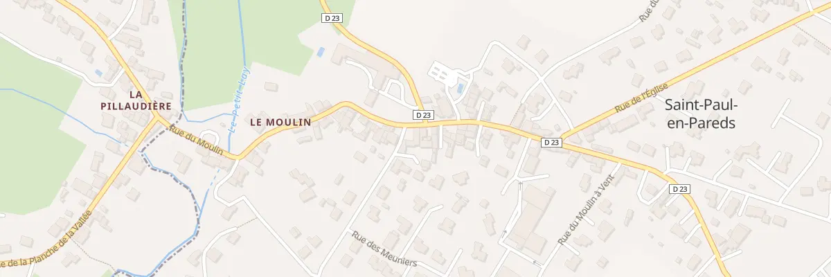 Plan du 40 Rue Yves Ramoz à Saint-Paul-en-Pareds