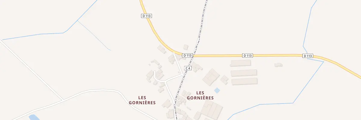 Plan du 46 Les Gornières à Mouchamps