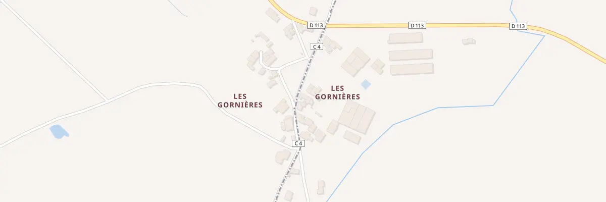 Plan du 15 Les Gornières à Saint-Prouant