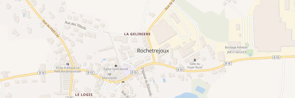 Plan du 3 Rue de la louisière à Rochetrejoux
