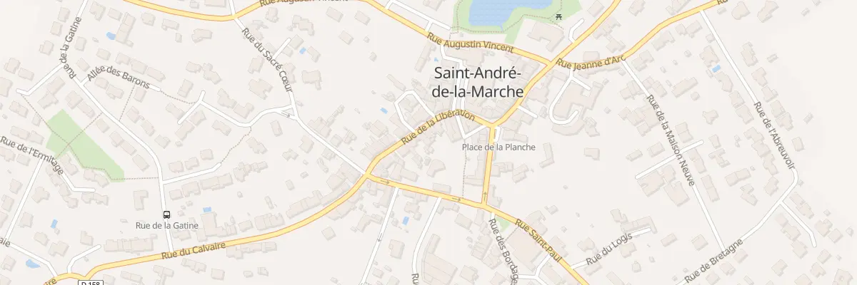 Plan du 3T Rue du Maréchal Foch à Sèvremoine