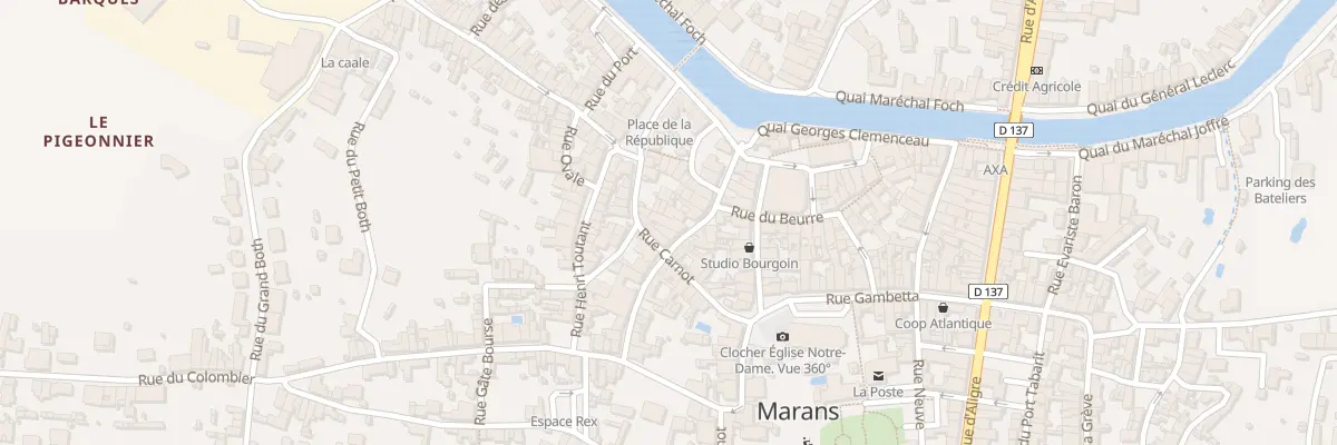 Plan du 17 Rue des Fours à Marans