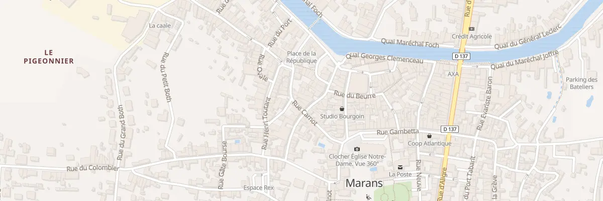 Plan du 19 Rue des Fours à Marans