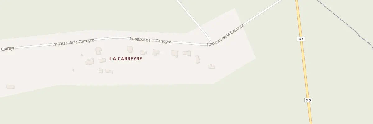 Plan du 3 Rte de la Carreyre au Temple