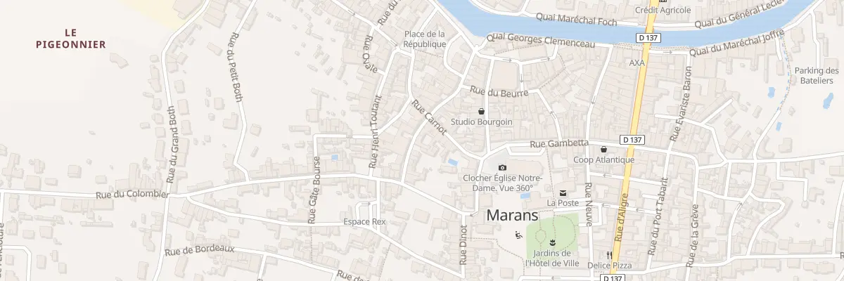 Plan du 16 Rue des Fours à Marans