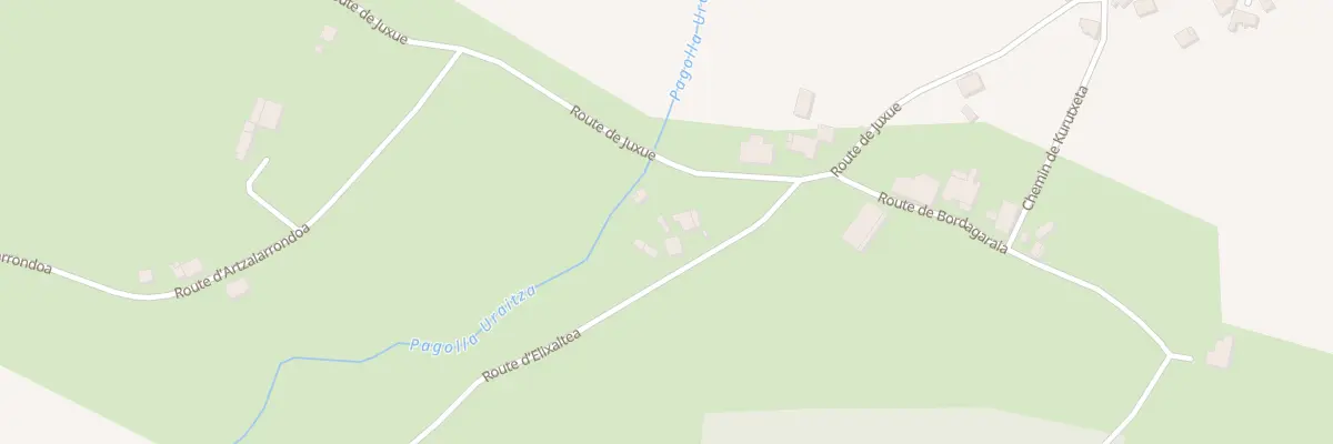 Plan du 110 Rte de Musculdy à Pagolle