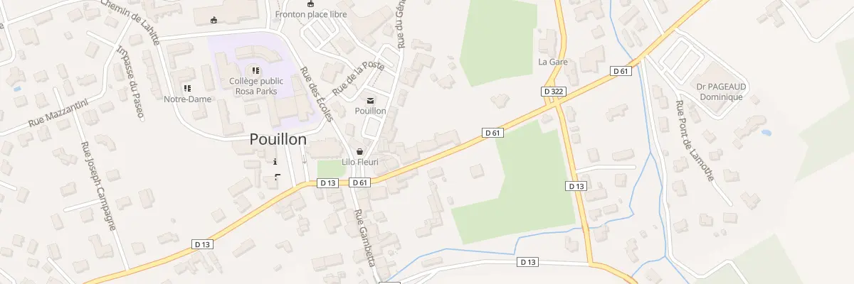 Plan du 47 Av l’Et G Longuefosse à Pouillon