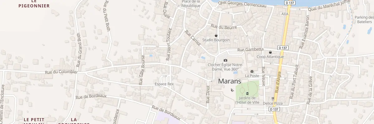 Plan du 26 Rue des Fours à Marans