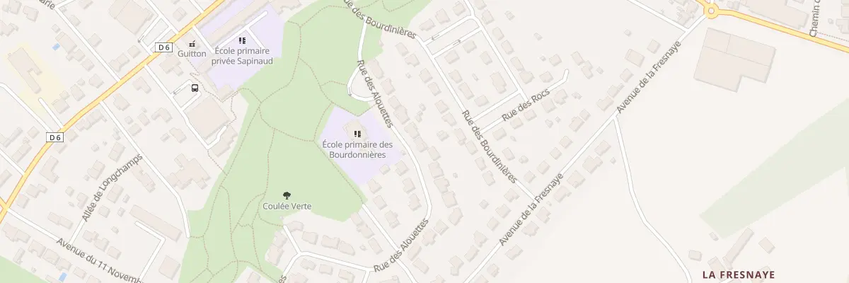 Plan du 11 Rue des alouettes à Chanverrie