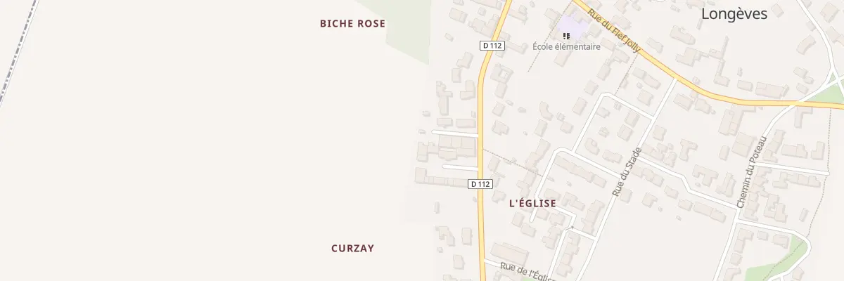 Plan du 28 Rue de Curzay à Longèves
