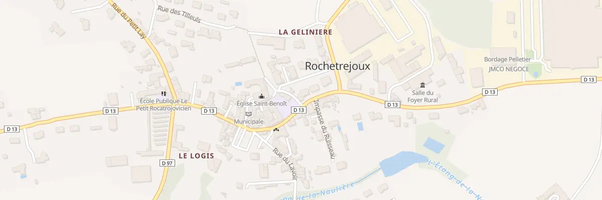 Plan du 31 Rue de commerce à Rochetrejoux