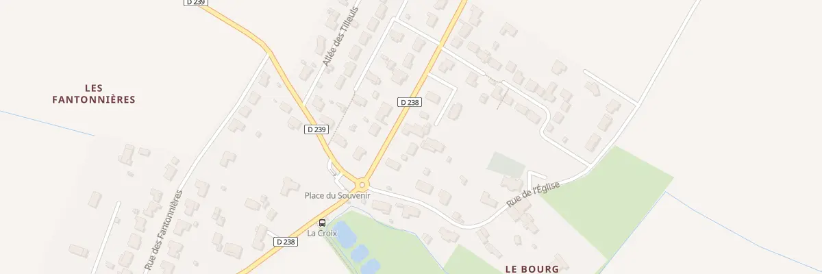 Plan du 6 Rue de la Croix à Beaugeay