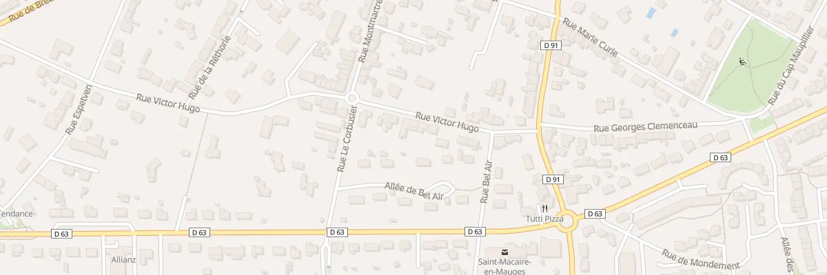 Plan du 17B Rue Victor Hugo à Sèvremoine