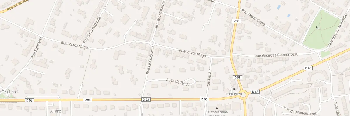 Plan du 19 Rue Victor Hugo à Sèvremoine