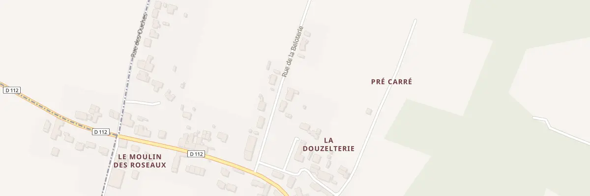 Plan du 8 Rue de la Beloterie à Longèves