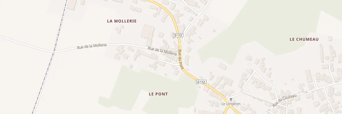 Plan du 3 Rue de la Mollerie à Longèves