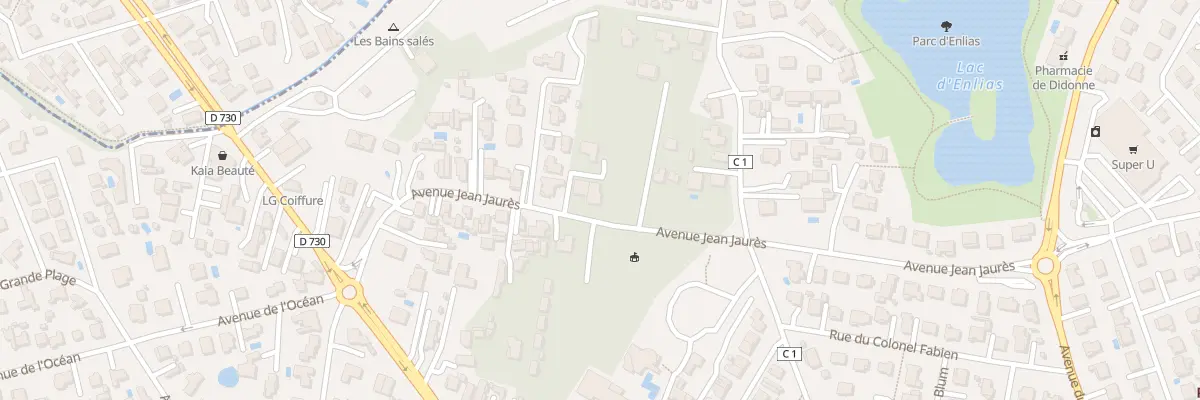 Plan du 33B Av Jean Jaurès à Saint-Georges-de-Didonne