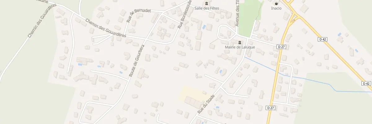 Plan du 201 Rue Bordessoule à Laluque